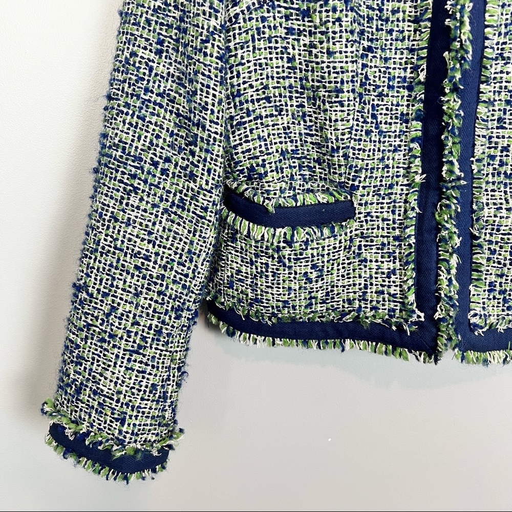 C. Wonder Navy and White Tweed Blazer - Picture 5 of 6